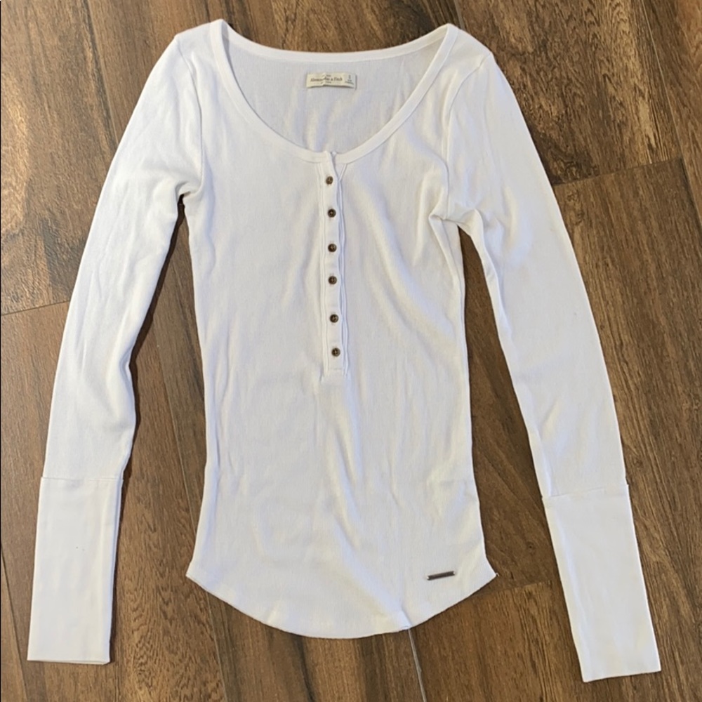Abercrombie & Fitch Long Sleeve Henley